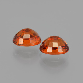 Granato spessartite naturale arancione da  ct, taglio ovale, VS