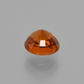 Granato spessartite naturale arancione da 1,03 ct, taglio rotondo, SI