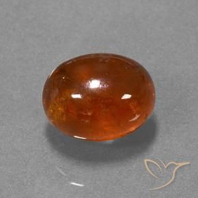 Granato spessartite Arancio Medio naturale da 7.97 ct, Ovale, Traslucido