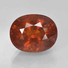 Granato spessartite naturale arancione da 7,90 ct, taglio ovale, VS-SI