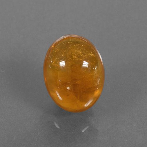 Granato spessartite Arancione Ambra naturale da 3.03 ct, Taglio ovale, Traslucido