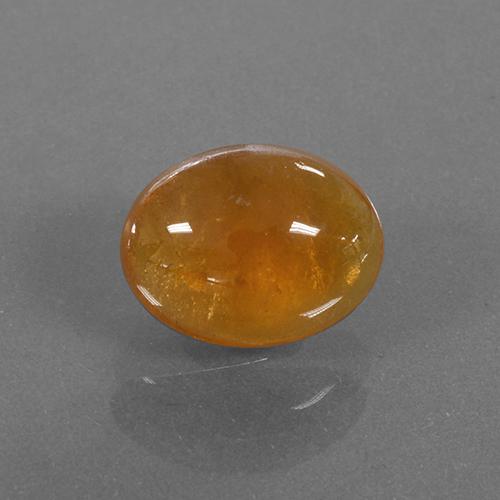 Granato spessartite Arancione Ambra naturale da 3.03 ct, Taglio ovale, Traslucido