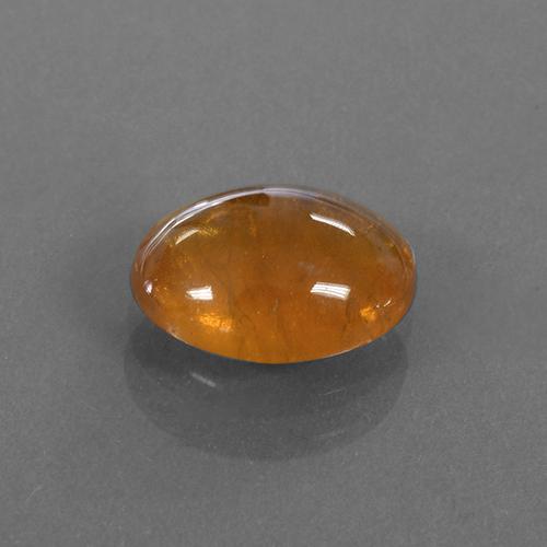 Granato spessartite Arancione Ambra naturale da 3.03 ct, Taglio ovale, Traslucido