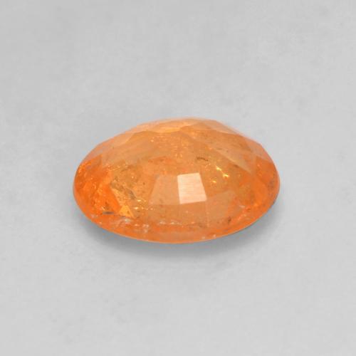 Granato spessartite naturale arancione da 0,94 ct, taglio ovale, VS-SI