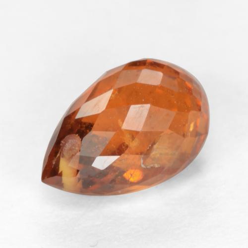 Granato spessartite Arancione Ambra naturale da 1.89 ct, Taglio briolette, VS