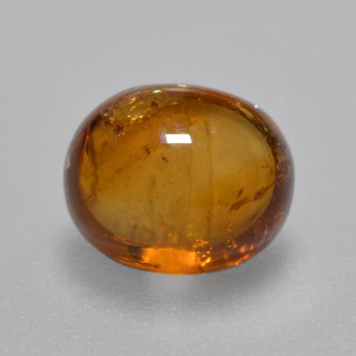 Granato spessartite Arancio Terra naturale da 1.62 ct, Taglio ovale, Trasparente