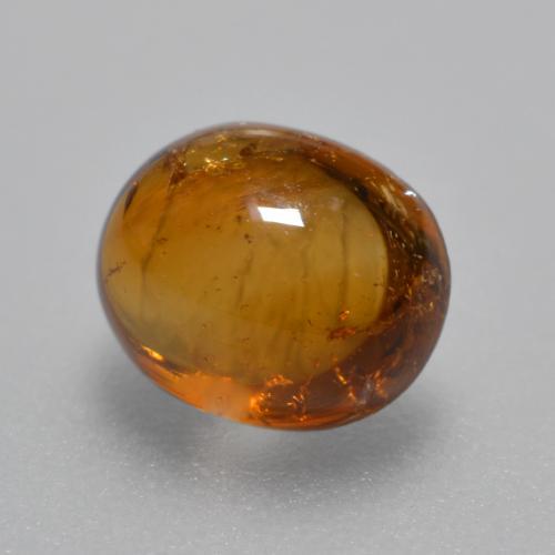 Granato spessartite Arancio Terra naturale da 1.62 ct, Taglio ovale, Trasparente