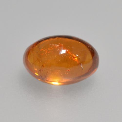 Granato spessartite Arancio Medio naturale da 0.97 ct, Taglio ovale, Trasparente