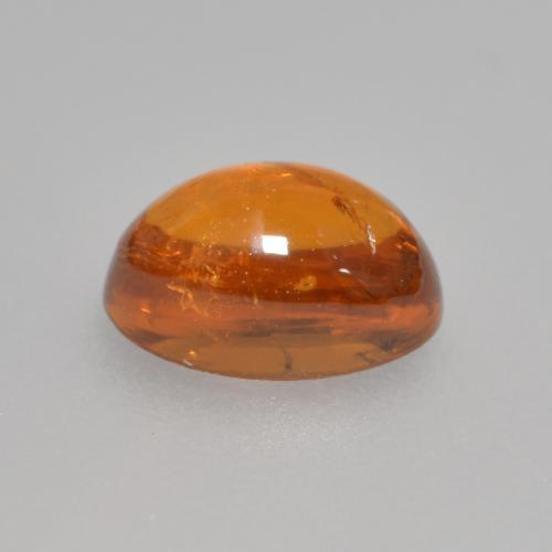 Granato spessartite Arancio Medio naturale da 0.97 ct, Taglio ovale, Trasparente