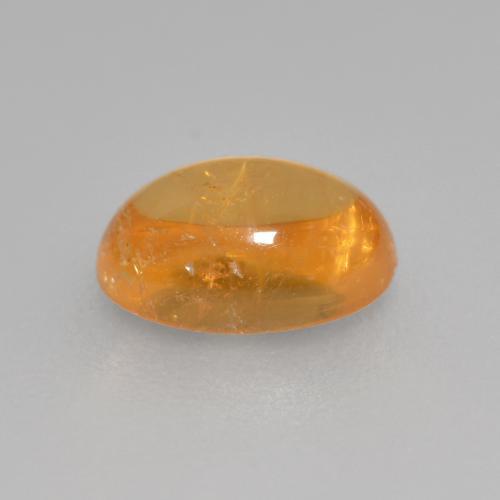 Granato spessartite Arancio-Oro naturale da 0.82 ct, Taglio ovale, Trasparente