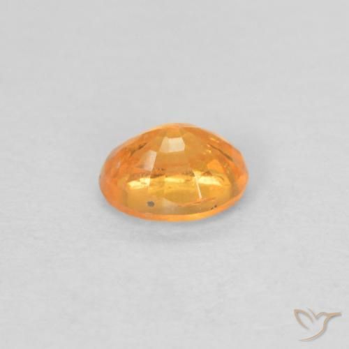Granato spessartite Arancio Medio naturale da 0.41 ct, Ovale, VS-SI