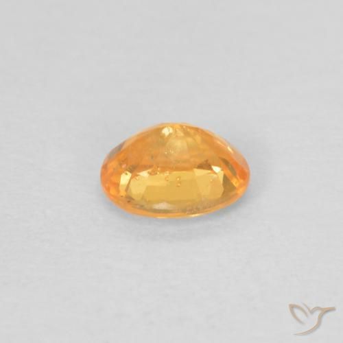 Granato spessartite Arancio Medio naturale da 0.40 ct, Ovale, VS-SI
