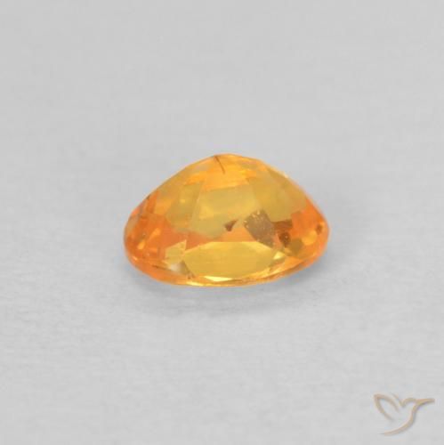 Granato spessartite Arancio Medio naturale da 0.35 ct, Ovale, VS