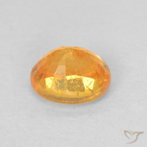 Granato spessartite Arancio Medio naturale da 0.67 ct, Ovale, VS