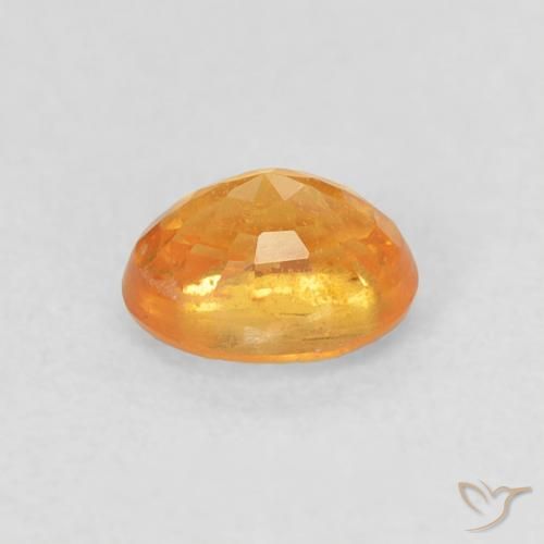Granato spessartite Arancio Medio naturale da 0.57 ct, Ovale, VS