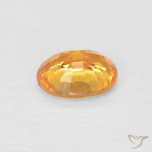 Granato spessartite Arancio Medio naturale da 0.47 ct, Ovale, VS