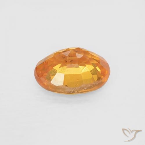 Granato spessartite Arancio Medio naturale da 0.43 ct, Ovale, VS