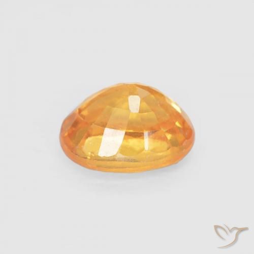 Granato spessartite Arancio Medio naturale da 0.54 ct, Ovale, VS