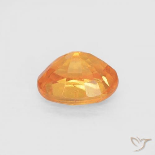 Granato spessartite Arancio Medio naturale da 0.50 ct, Ovale, VS