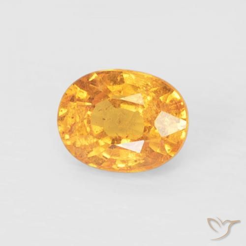 Granato spessartite Arancio Medio naturale da 0.54 ct, Ovale, VS