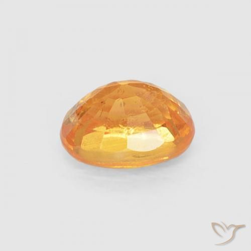 Granato spessartite Arancio Medio naturale da 0.54 ct, Ovale, VS