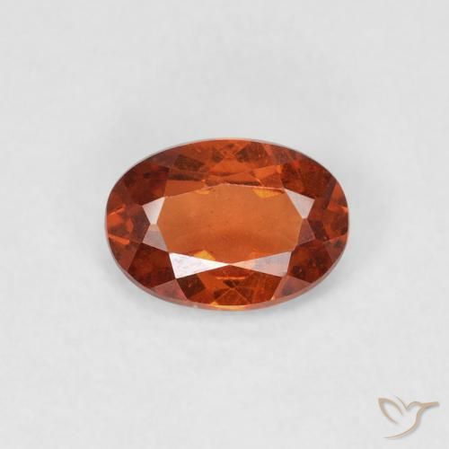0.66ct Naturale Arancia Fuoco Granato spessartite, Ovale, SI