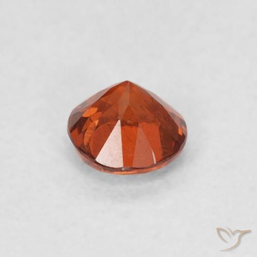 Granato spessartite Arancio Medio naturale da 0.33 ct, Rotondo, SI