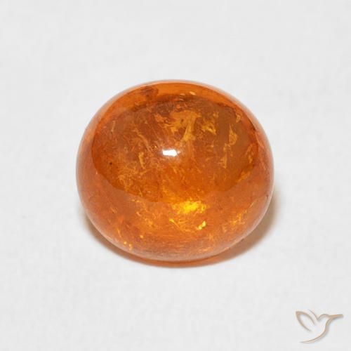 2.63ct Naturale Arancio Medio Granato spessartite, Ovale, Trasparente