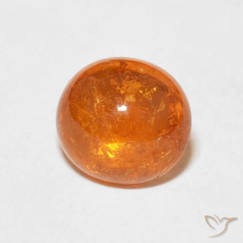 Granato spessartite Arancio Medio naturale da 2.63 ct, Ovale, Trasparente