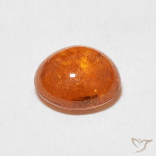 Granato spessartite Arancio Medio naturale da 2.63 ct, Ovale, Trasparente
