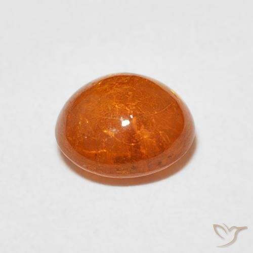 Granato spessartite Arancio Medio naturale da 2.48 ct, Ovale, Trasparente