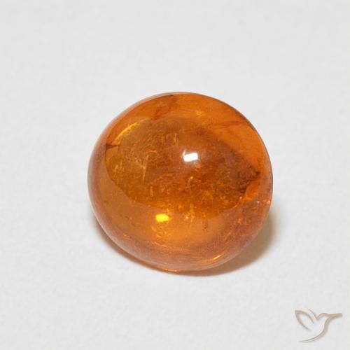 Granato spessartite Arancia Fuoco naturale da 2.10 ct, Ovale, Trasparente