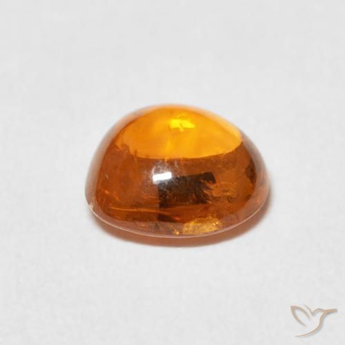 Granato spessartite Arancione rossastra naturale da 1.70 ct, Forma a pera, Trasparente