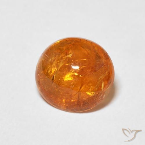 Granato spessartite Arancione Ambra naturale da 2.53 ct, Ovale, Trasparente