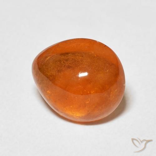 Granato spessartite Arancio Medio naturale da 3.04 ct, Forma a pera, Trasparente