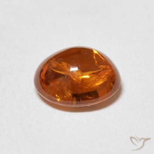 Granato spessartite Arancio Medio naturale da 2.59 ct, Ovale, Trasparente