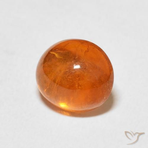 Granato spessartite Arancio Medio naturale da 2.84 ct, Ovale, Trasparente