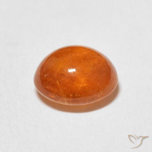 Granato spessartite Arancio Medio naturale da 2.84 ct, Ovale, Trasparente