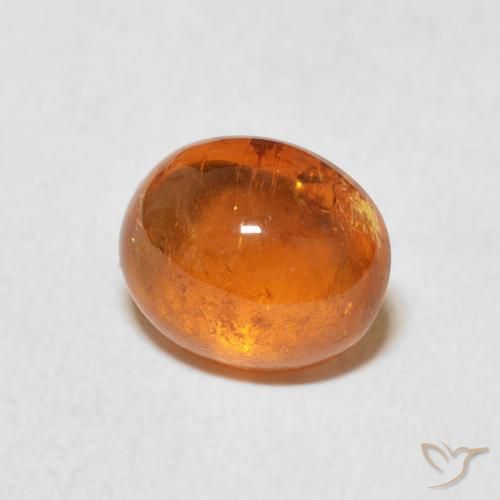 Granato spessartite Arancio Medio naturale da 2.05 ct, Ovale, Trasparente