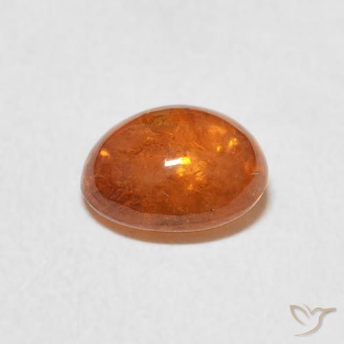 Granato spessartite Arancio Medio naturale da 2.05 ct, Ovale, Trasparente