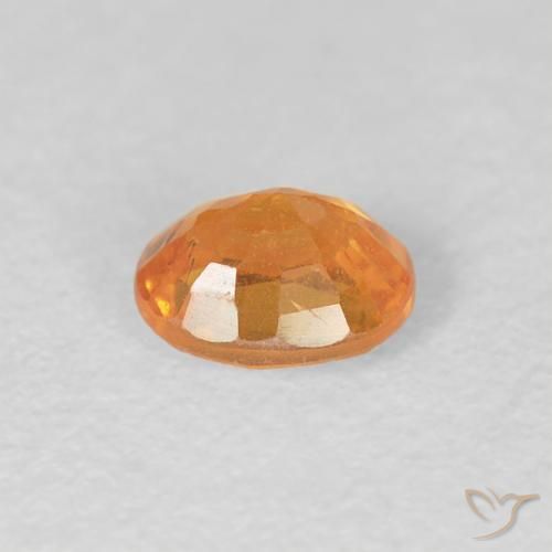 Granato spessartite Arancio Medio naturale da 0.55 ct, Ovale, VS