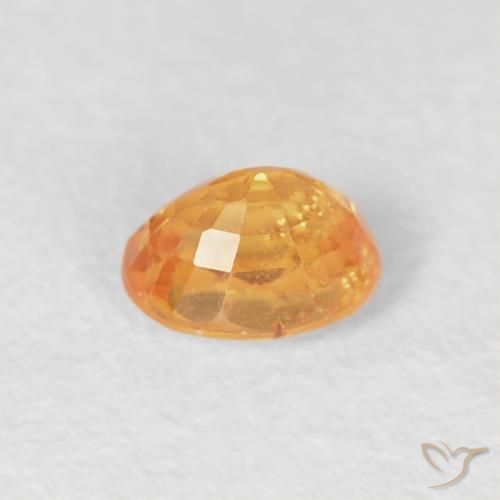 Granato spessartite Arancio Medio naturale da 0.29 ct, Ovale, VS-SI