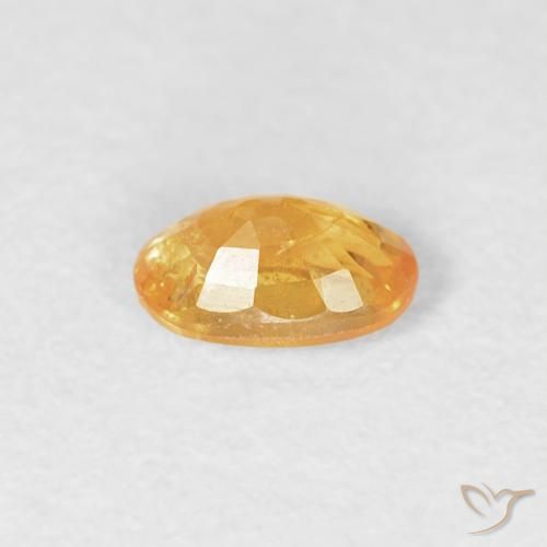 Granato spessartite Arancio Medio naturale da 0.32 ct, Ovale, VS-SI