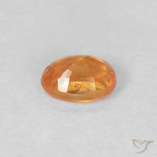 Granato spessartite Arancio Intenso naturale da 0.27 ct, Ovale, VS