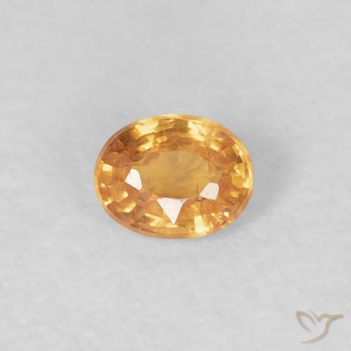 Granato spessartite Arancia tigre naturale da 0.23 ct, Ovale, VS