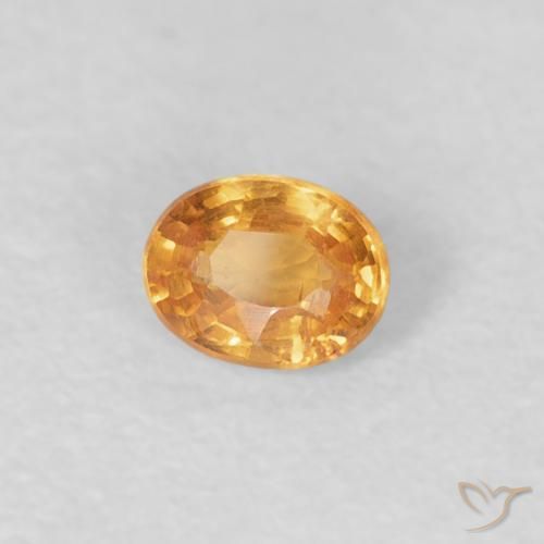 Granato spessartite Arancia tigre naturale da 0.23 ct, Ovale, VS