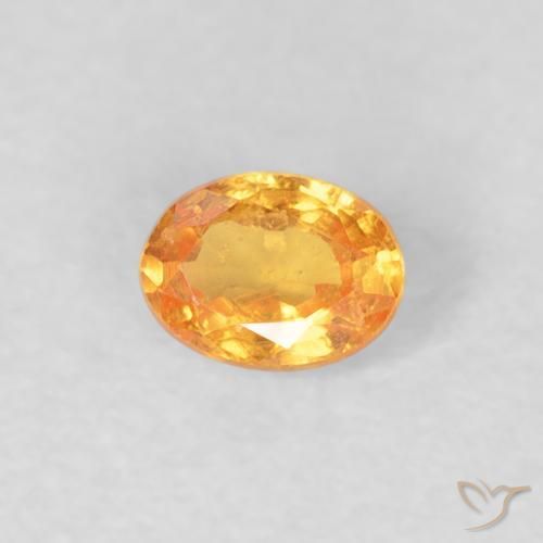 Granato spessartite Arancio Medio naturale da 0.25 ct, Ovale, VS