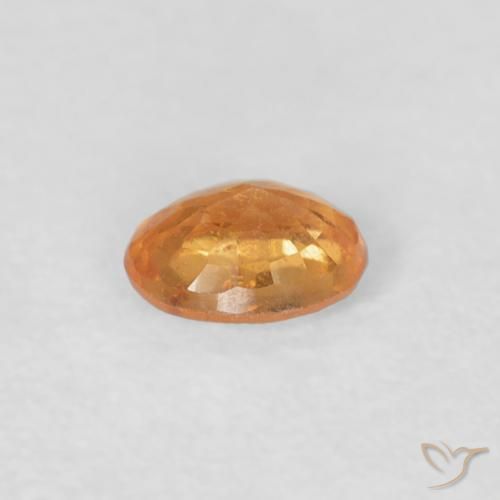 Granato spessartite Arancio Medio naturale da 0.25 ct, Ovale, VS