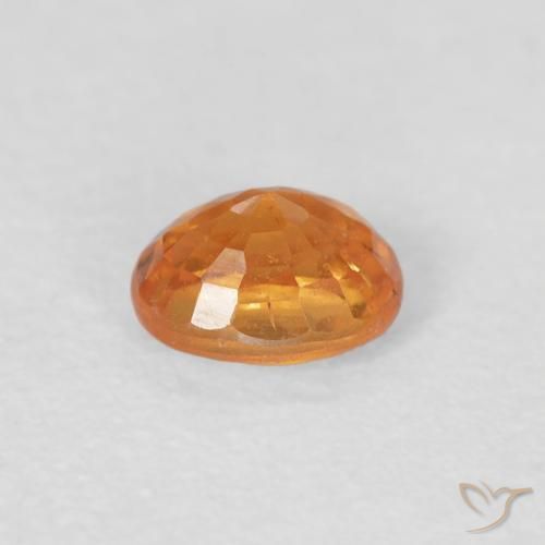 Granato spessartite Arancio Medio naturale da 0.53 ct, Ovale, VS