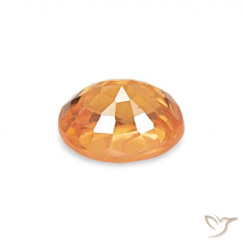 Granato spessartite Oro naturale da 0.58 ct, Ovale, VS